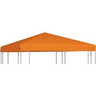 pavillontopdække 310 g/m² 3 x 3 m orange