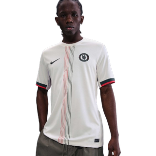 Chelsea FC 2025/26 Stadium Away Nike Dri-FIT Replica-fodboldspillertrøje til mænd - grå - XS