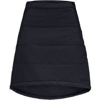 Jack Wolfskin Women's Alpengluehen Skirt Syntetisk nederdel Damer størrelse XS farve sort/blå
