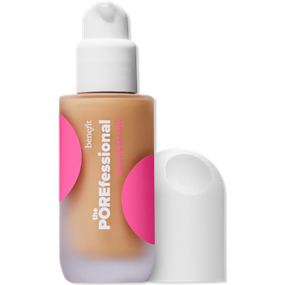 Benefit Cosmetics - The Porefessional Foundation - Udjævnende Foundation Med Niacinamid - The Porefessional 18w Proud Foundation - For Women - Brun