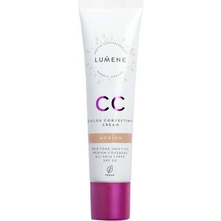 Lumene CC Color Correcting Cream CC creme til ensartet hudtone SPF 20 Skygge 2 Medium 30 ml - 30 ml