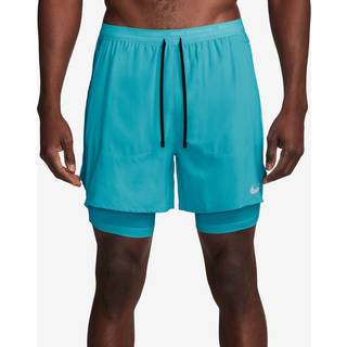 Nike Stride 2in1 5in Running Shorts Men - Turquoise, Size S - turquoise