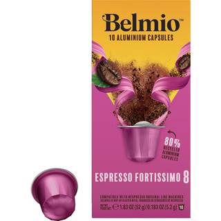 Belmio Espresso Fortissimo kaffekapsler til Nespresso (10 pakker)