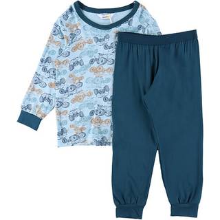 Joha Pyjamas Blue 130 cm  Blå  130 cm  Unisex
