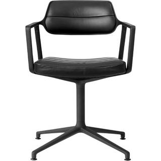 Vipp Swivel Chair Gliders Stol Vipp453 Black/Black