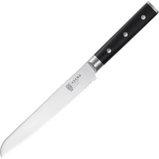 Dorre Asama Brødkniv 20 Cm - Brødknive Rustfrit Stål Sort - 5-9143