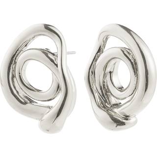 Pilgrim UNFOLD øreringe sølvbelagt