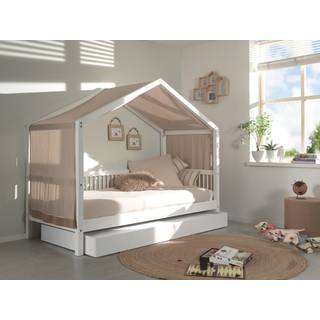 Husseng med skuffe Forrest Beech 90×200 – hvid bøg