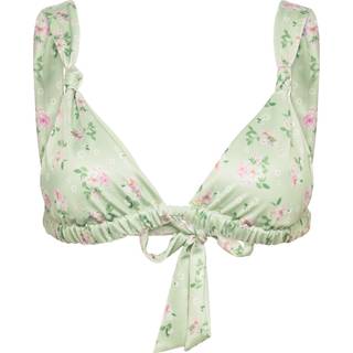 Gina Tricot-Wide strap bikini top-Bikini-Grøn-M-Dame