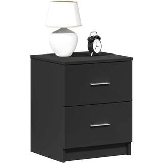 Sengeborde Med 2 Skuffer 40X36X50 Cm - 2 / Sort