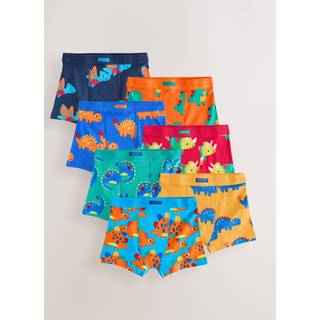 Next Multi Dinosaur Soft Waistband Trunks 7 Pack (1.5-10yrs)