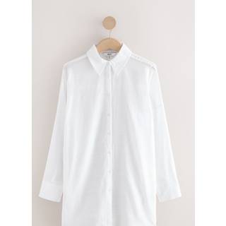 Next White Beach Shirt Cover-Up