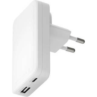 dbramante1928 Pro - EU/US Slim Charger - USB-C 45W+USB-A 30W - W