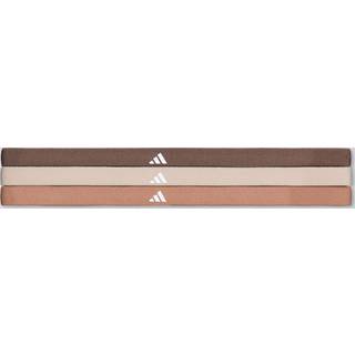 Adidas 3-pak Hårbånd - Taupe/Clay/Earth
