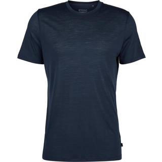 Stoic MerinoChill MMXX. Göteborg Tee Merino-shirt Herrer størrelse M farve blå
