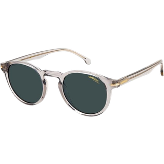 Carrera Unisex CARRERA 301/S KB7/KU Solbriller Acetat Grå Blå Rund - Grå
