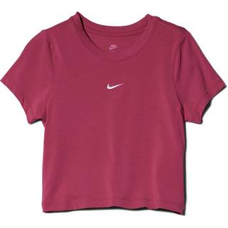 Nike Cropped-T-shirt til større børn (piger) - lilla - L