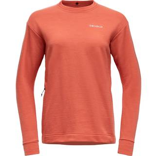 Devold Women's Everyday Crew Merinolongsleeve Damer størrelse S farve rød
