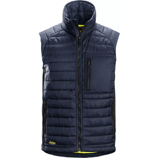 Snickers arbejdssvest 4512 2 marine/sort AllroundWork 45129504008