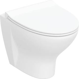 Ifö spira style vægh.toilet 52cm m/sæde