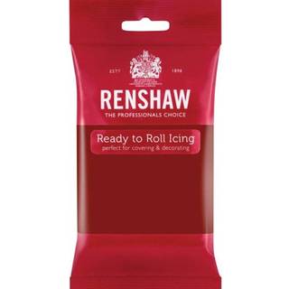 Renshaw Fondant, Ruby Red - 250g - BEDST FØR 12/25^