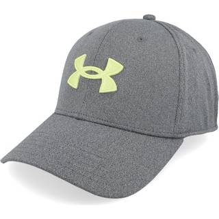 Under Armour Blitzing Low Men's Stretch Fit Cap Castlerock / Sonic Yellow L/XL