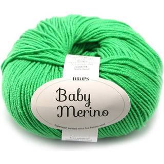 DROPS Baby Merino Farve 31 Stærk grøn