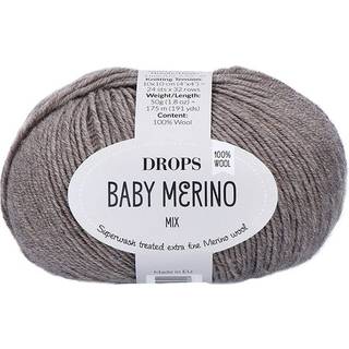DROPS Baby Merino Garn - 57 Gråbeige