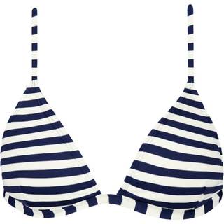 Barts Women's Yadbor Fixed Triangle Bikinitop Damer størrelse 38 farve hvid/blå