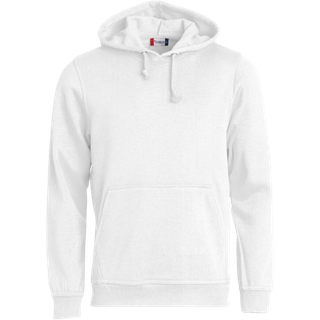 Clique 21031 Basic Hoody / Hættetrøje hvid S