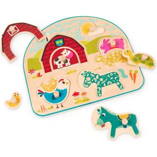 B Toys Puslespil Bondegård