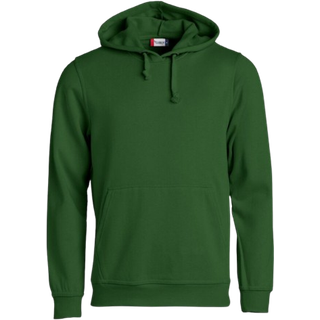 Clique 21031 Basic Hoody / Hættetrøje flaskegrøn L