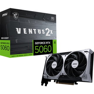 MSI GeForce RTX 5060 VENTUS 2X OC - 8GB GDDR7 RAM - Grafikkort