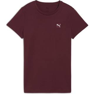 Women&#39;s Puma ESS ELEVATED T-Shirt, Red, Size XS, Clothing - Ruby Shimmer - XS