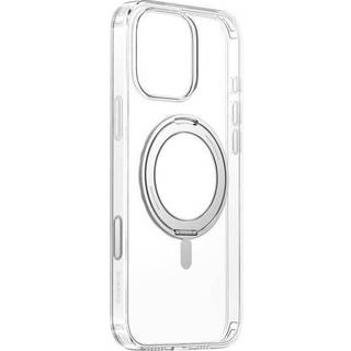 Baseus Magnetic Case with Stand SkyRing 360° for iPhone 16 Pro - Transparent