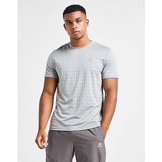 MONTIREX Cube Jacquard T-Shirt, Grå - Grå