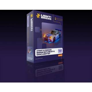 LMB 2.0 Light Kit for LEGO 2 Fast 2 Furious Nissan Skyline GT-R (R34) #76917