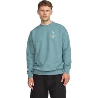 Revolution Printed Crewneck Boards & Fins Sweatere Herrer størrelse XL farve turkis