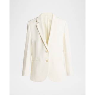 Victoria Beckham Wool-blend blazer - white - XXXS