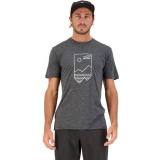 Mons Royale Zephyr Merino Cool T-Shirt Merino-shirt Herrer størrelse L farve blå