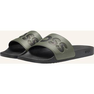 BOSS Aryeh Sliders Green