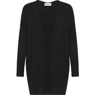 Cream Crdela Long Cardigan Strik 10613960 Pitch Black (LARGE)