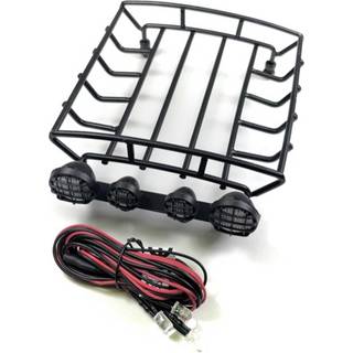 Absima - 2320139 - Metal Luggage Rack with LED Set 130mm