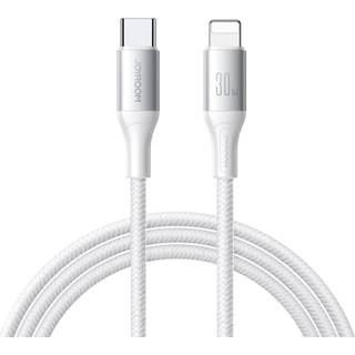 Joyroom Flash Series Hurtigopladning USB-C til Lightning Kabel 30W, 1m - Hvid
