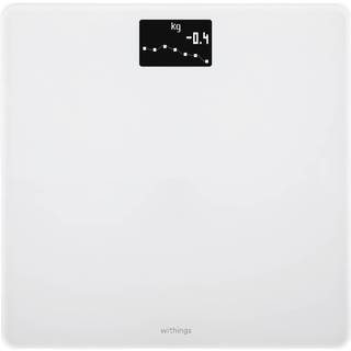 Withings Body Hvid - Smart Vægt til Hele Familien med App & Statistisk Overvågning