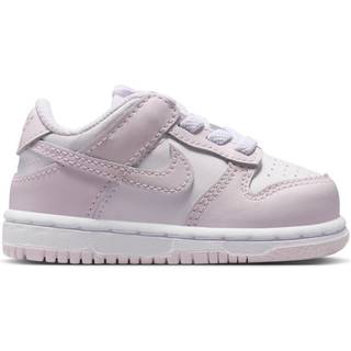 Nike Dunk Low-sko til babyer/småbørn - hvid - 27