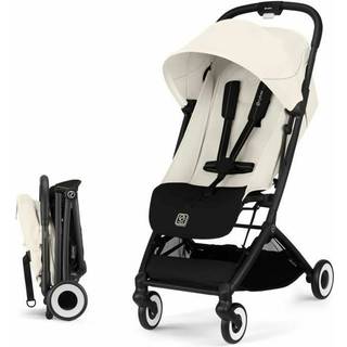 Cybex ORFEO Klapvogn, Black/Canvas White