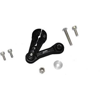 GPM - GPMMAK16025BK - ALUMINUM TIE ROD+25T SERVO HORN -11PC SET black