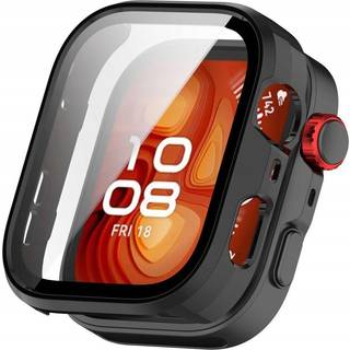 Huawei Watch Fit 4 Pro Tech-Protect Defense360-etui m. skærmbeskytter - Sort