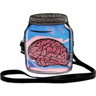Gehirn im Einmachglas Handtasche Vinyl